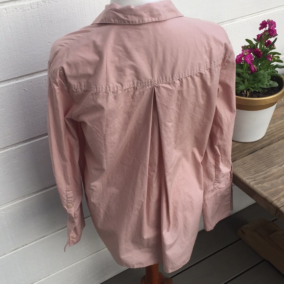 Free People Blush Button Up - Picture 2 of 4